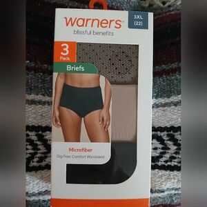Warner's Microfiber 3 Pack Briefs